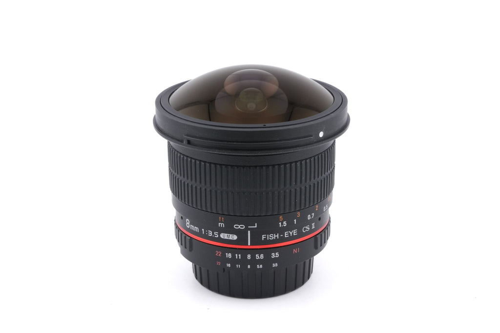 Samyang 8mm f3.5 Fish-Eye UMC CS II