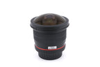 Samyang 8mm f3.5 Fish-Eye UMC CS II