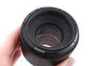Canon 50mm f1.8 II