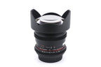 Samyang 14mm T3.1 ED AS IF UMC