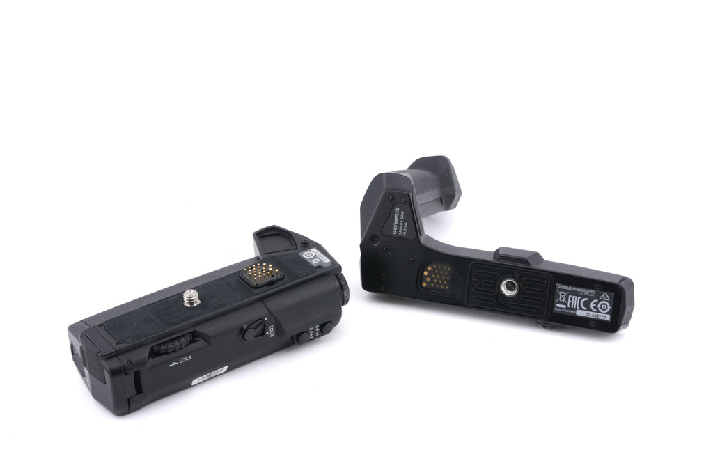 Olympus HLD-8G Camera Grip + HLD-6P Power Battery Holder