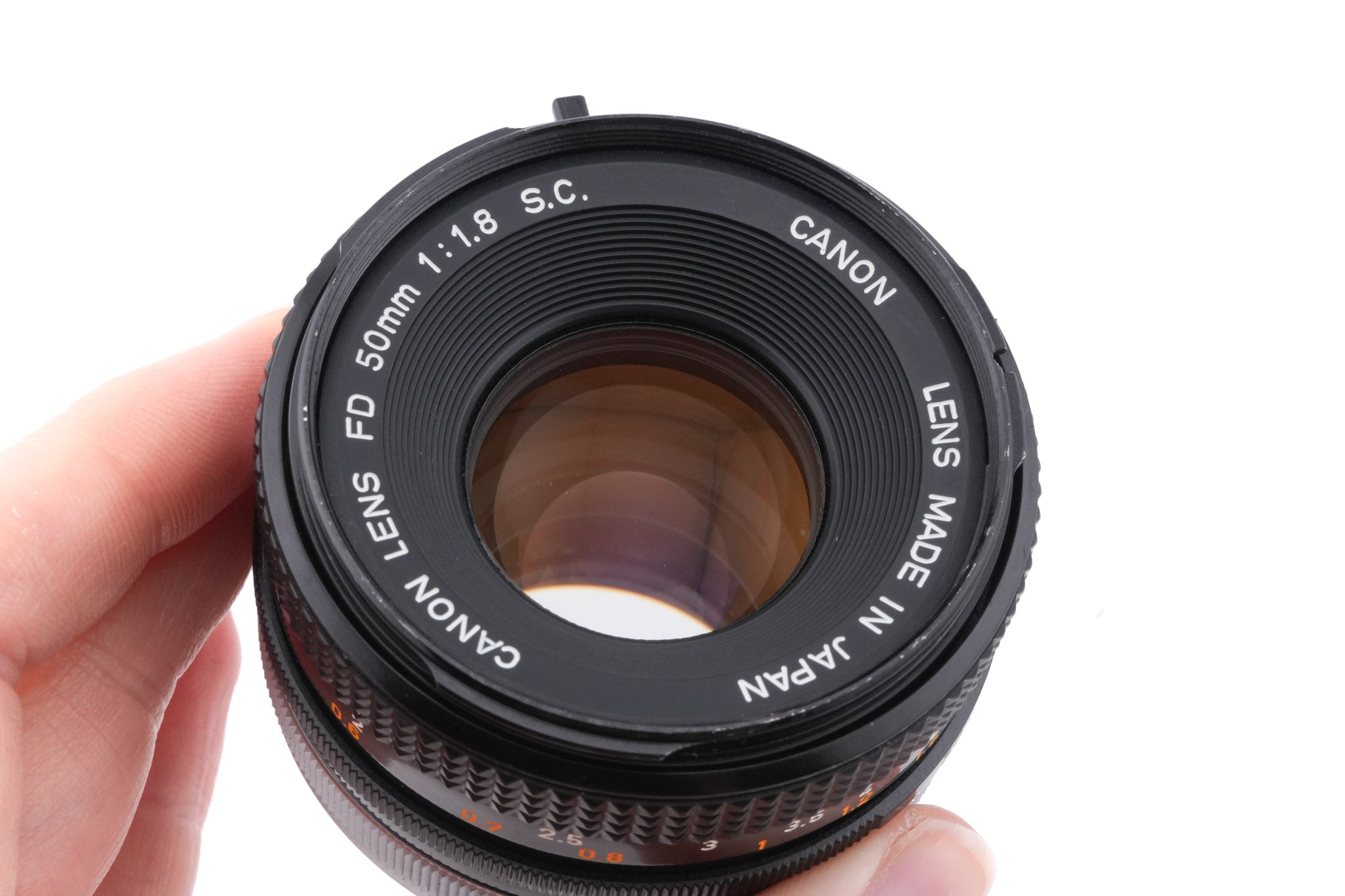 Canon 50mm f1.8 S.C.