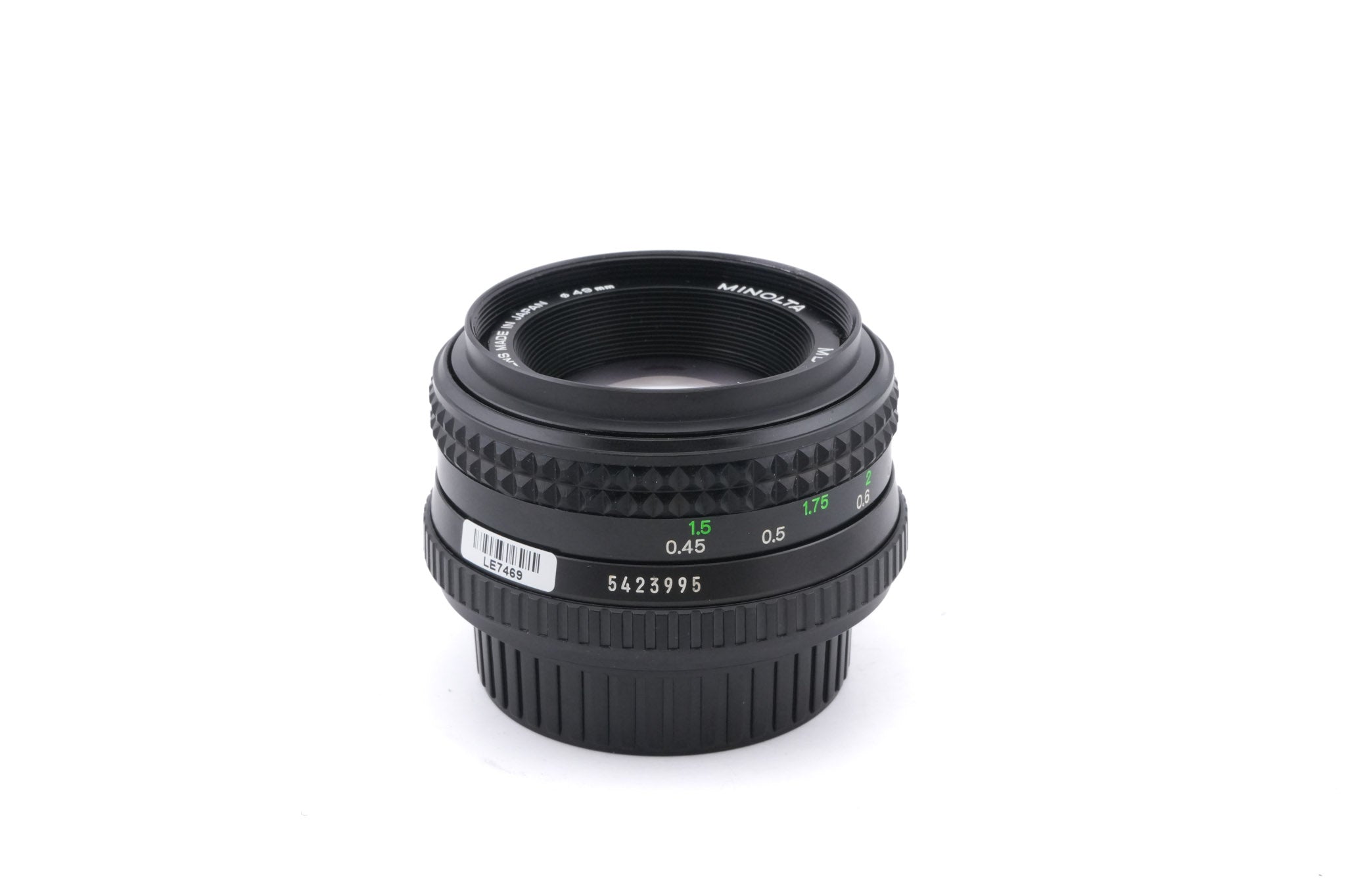 Minolta 50mm f1.7 MD Rokkor