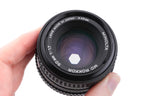 Minolta 50mm f1.7 MD Rokkor