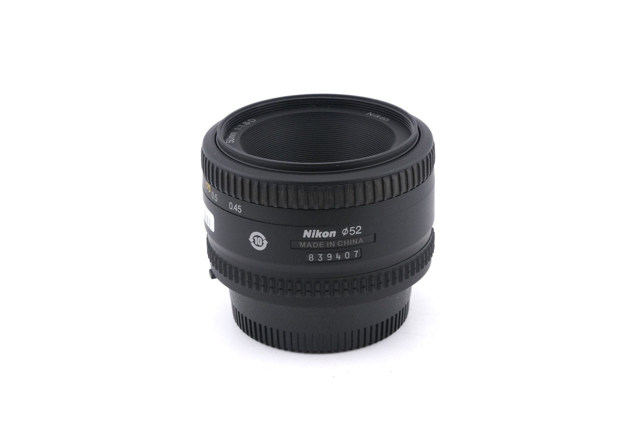 Nikon 50mm f1.8 AF Nikkor D