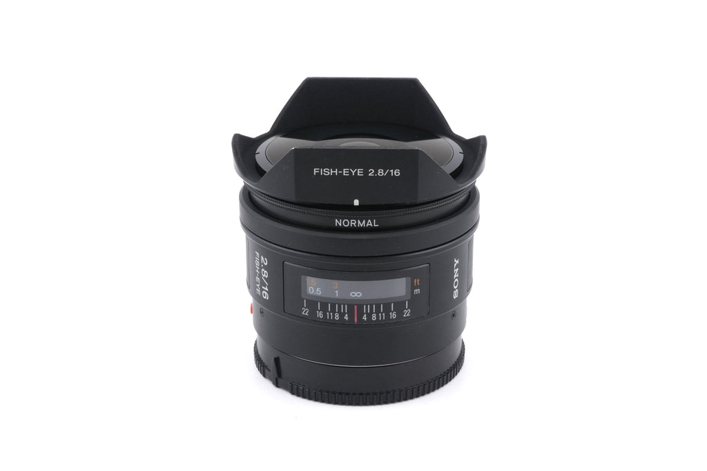 Sony 16mm f2.8 Fish-Eye (SAL16F28)