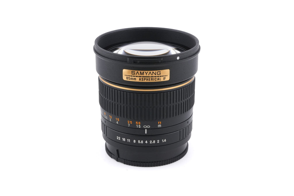 Samyang 85mm f1.4 Aspherical IF