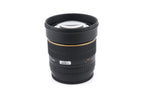 Samyang 85mm f1.4 Aspherical IF