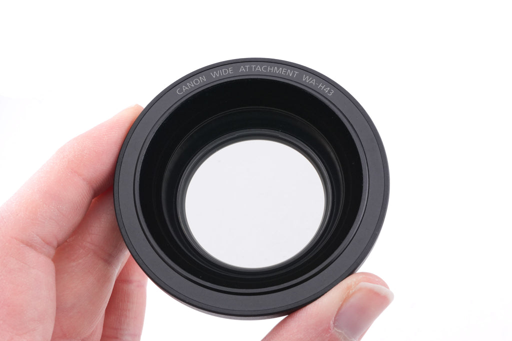Canon Legria HF R88 + WA-H43 Wide Attachment