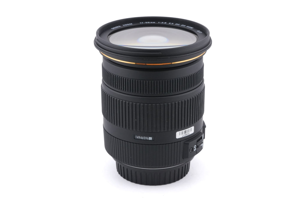 Sigma 17-50mm f2.8 EX DC OS HSM