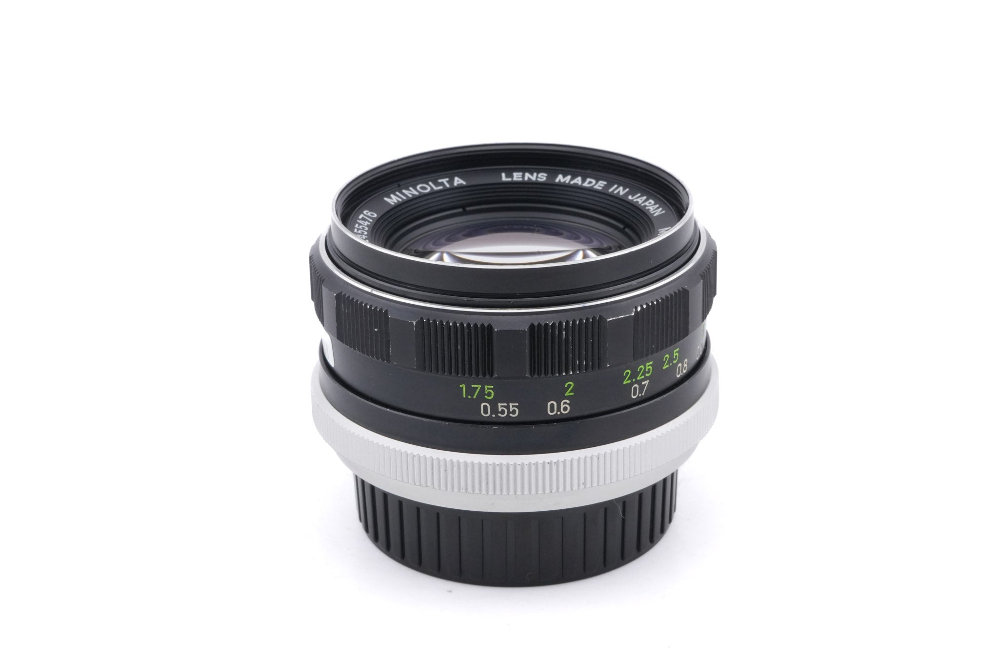 Minolta 55mm f1.7 MC Rokkor-PF