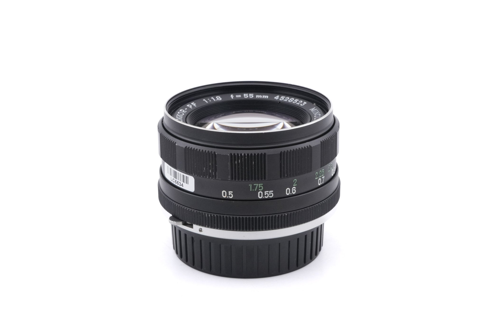 Minolta 55mm f1.8 Auto Rokkor-PF