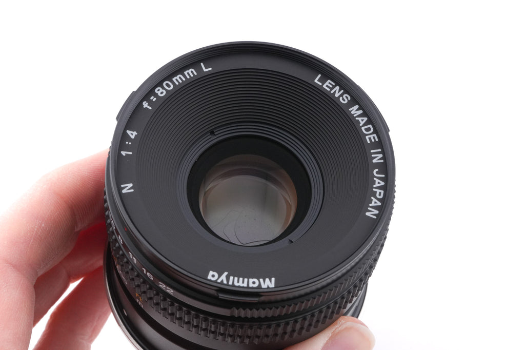 Mamiya 80mm f4 L N + Lens Hood (80mm f4 N L)