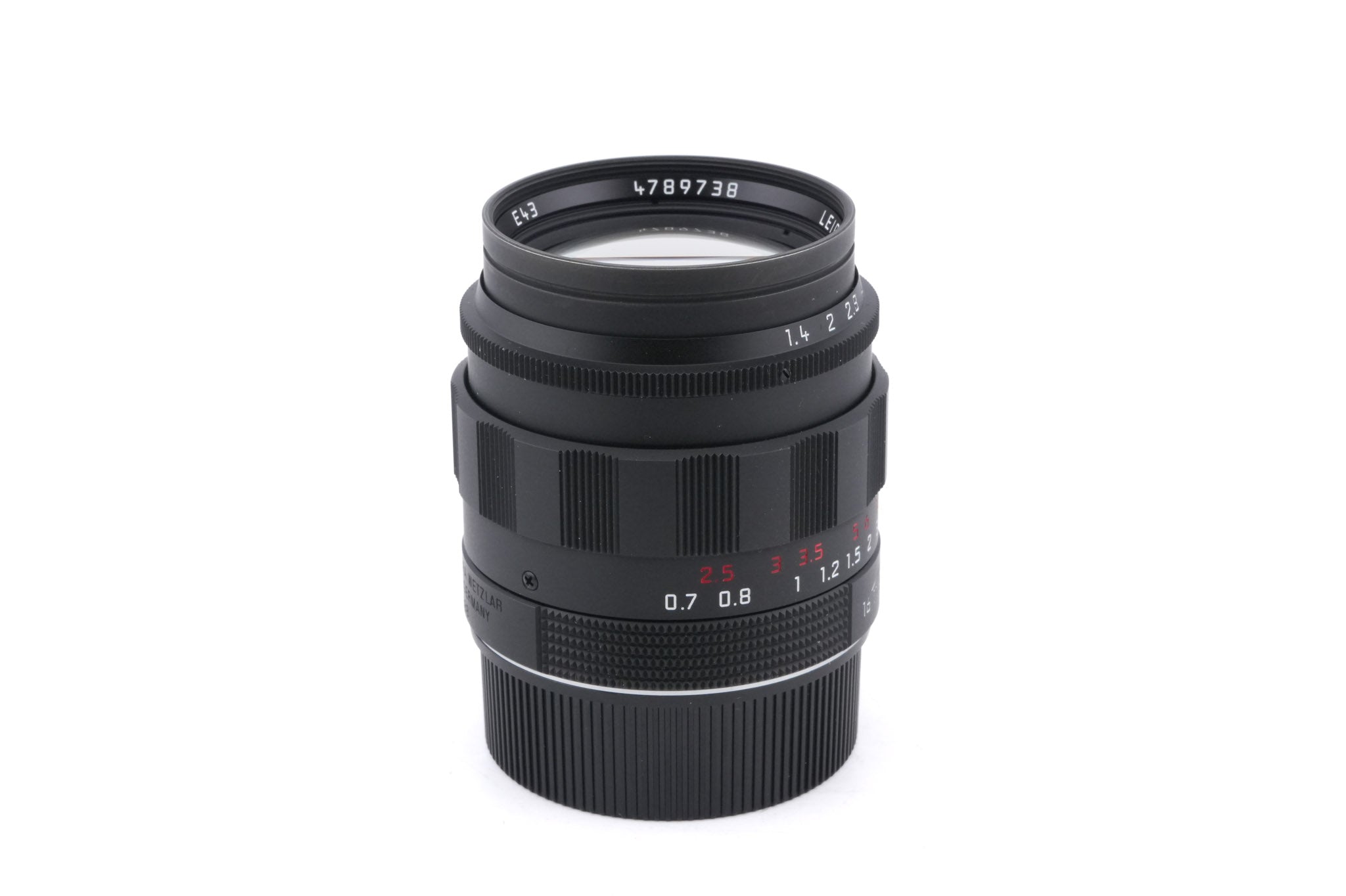 Leica 50mm f1.4 Summilux-M ASPH. (Black Chrome, 11688 / 11715)