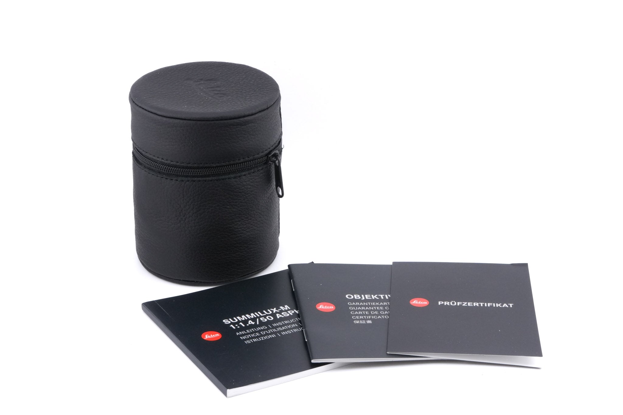 Leica 50mm f1.4 Summilux-M ASPH. (Black Chrome, 11688 / 11715)
