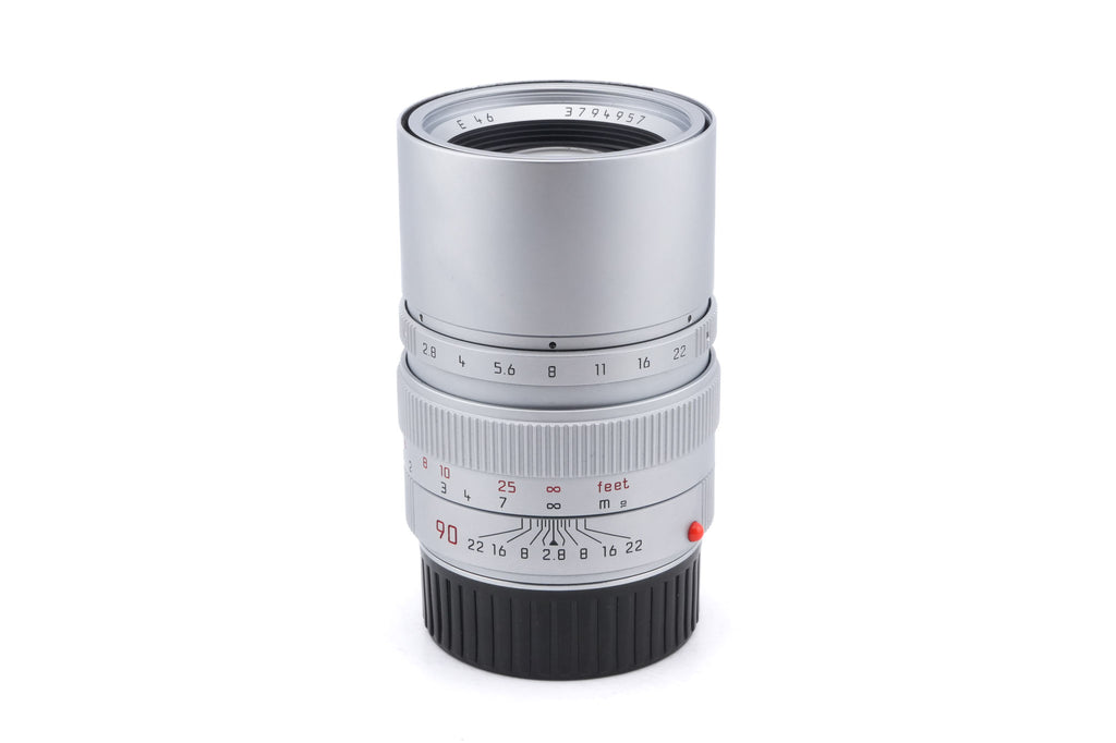 Leica 90mm f2.8 Elmarit-M (Silver, 11808)