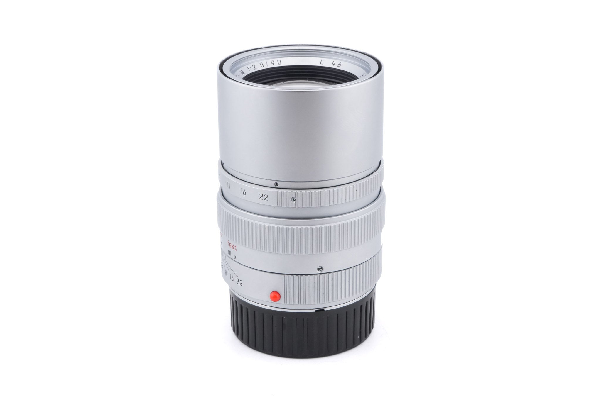 Leica 90mm f2.8 Elmarit-M (Silver, 11808)