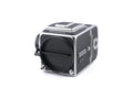 Hasselblad 500C/M (Silver, 10026) + Standard Focusing Screen (42161) + Waist Level Finder (Old / Silver, 42021) + A12 Film Magazine (Silver, 30074) + Rapid Winding Crank (Black / 44032)