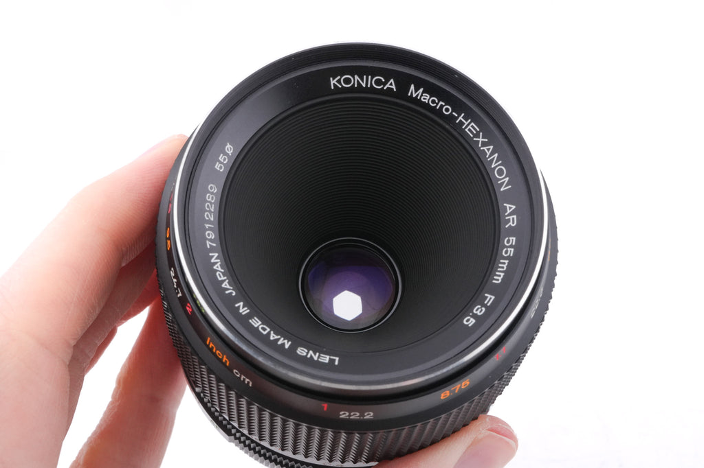 Konica 55mm f3.5 Macro-Hexanon AR