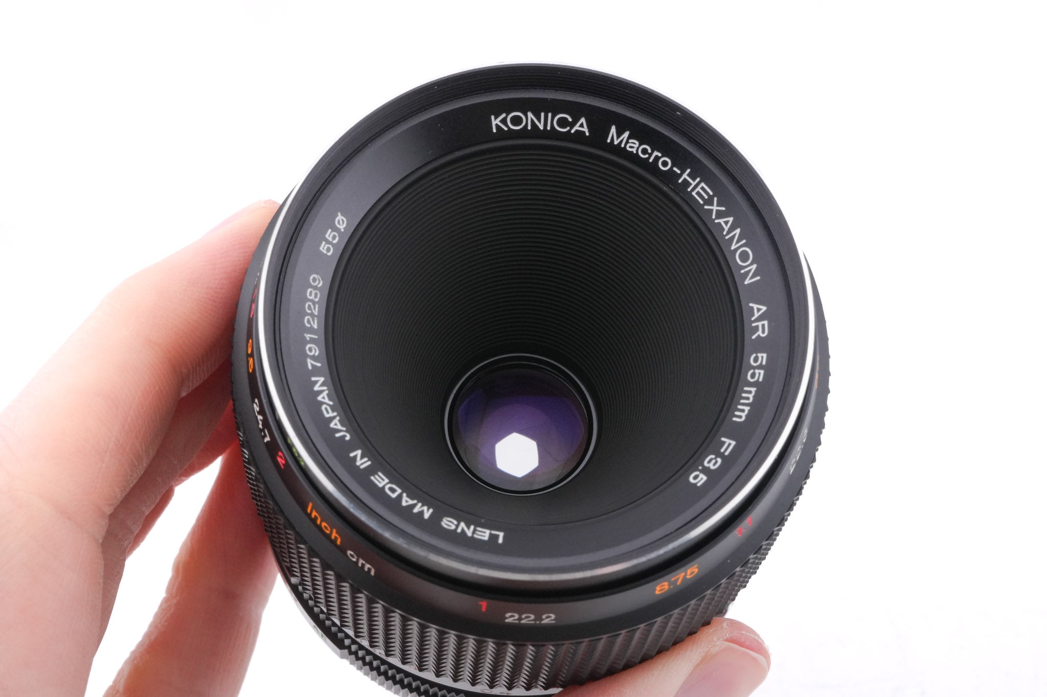 Konica 55mm f3.5 Macro-Hexanon AR