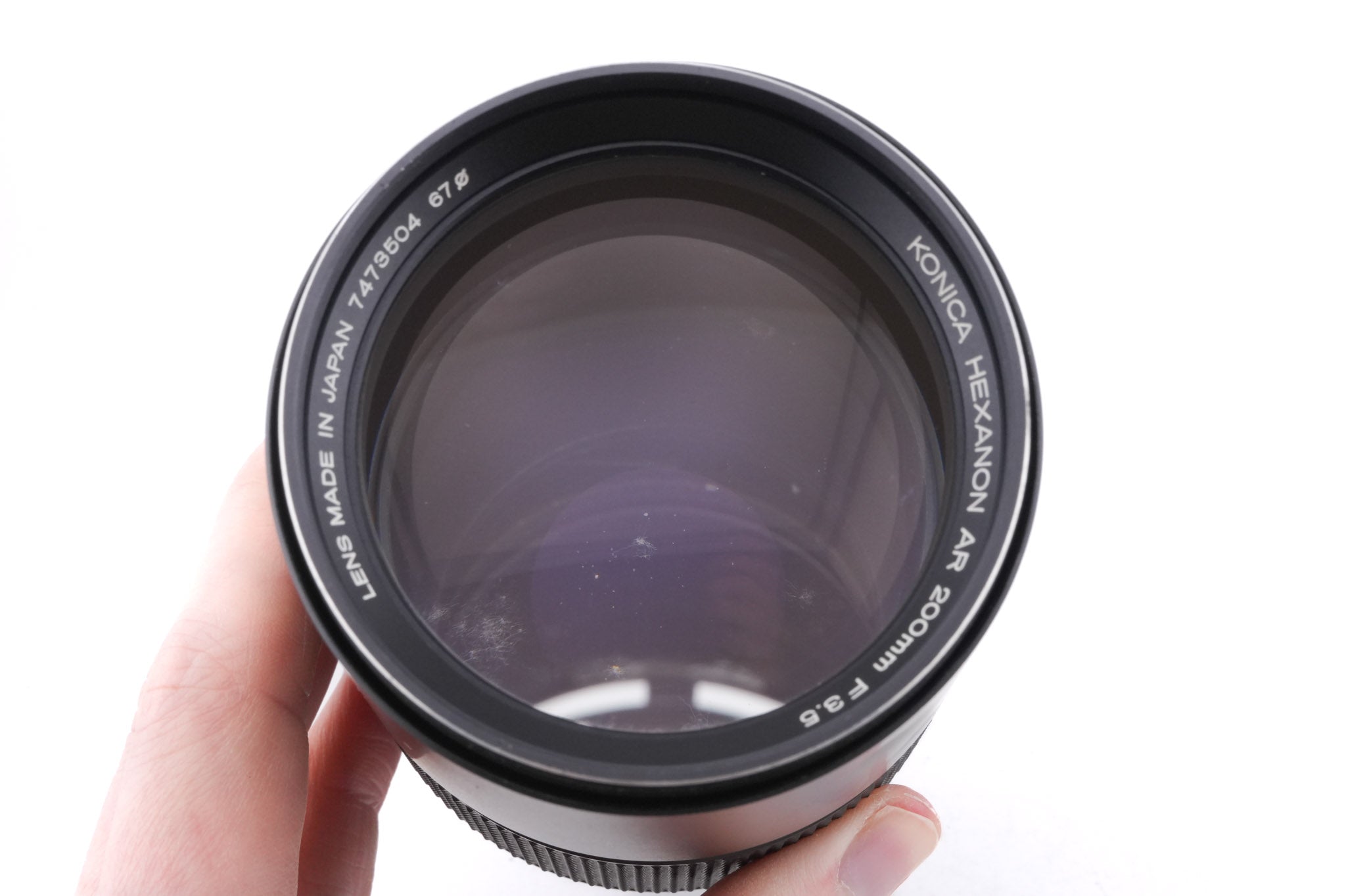 Konica 200mm f3.5 Hexanon AR