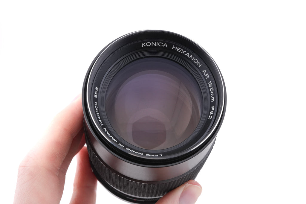 Konica 135mm f3.2 Hexanon AR