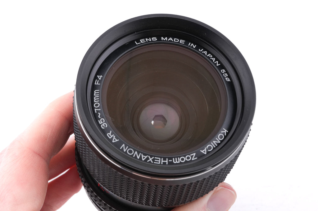 Konica 35-70mm f4 Zoom-Hexanon AR