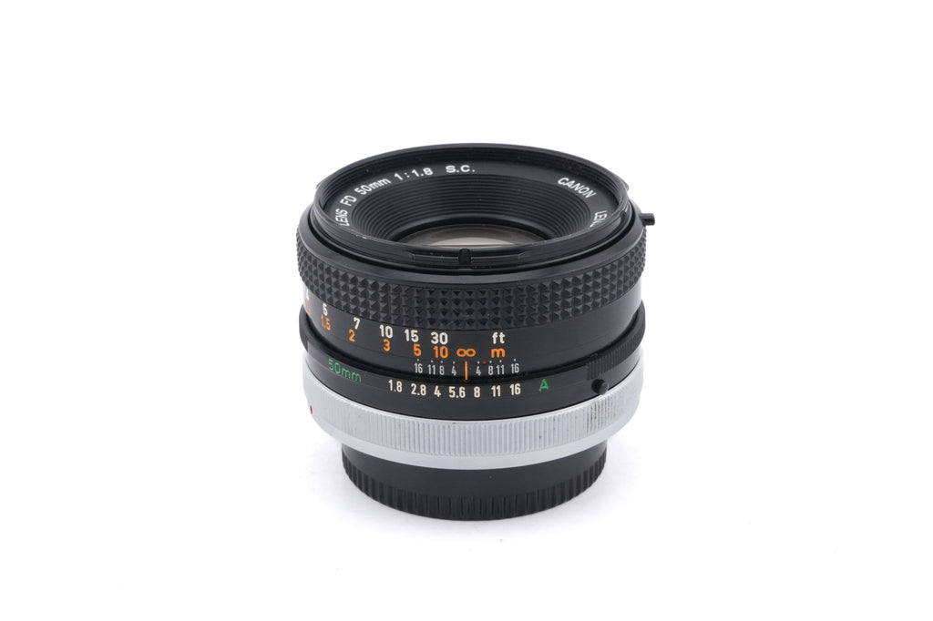 Canon 50mm f1.8 S.C.