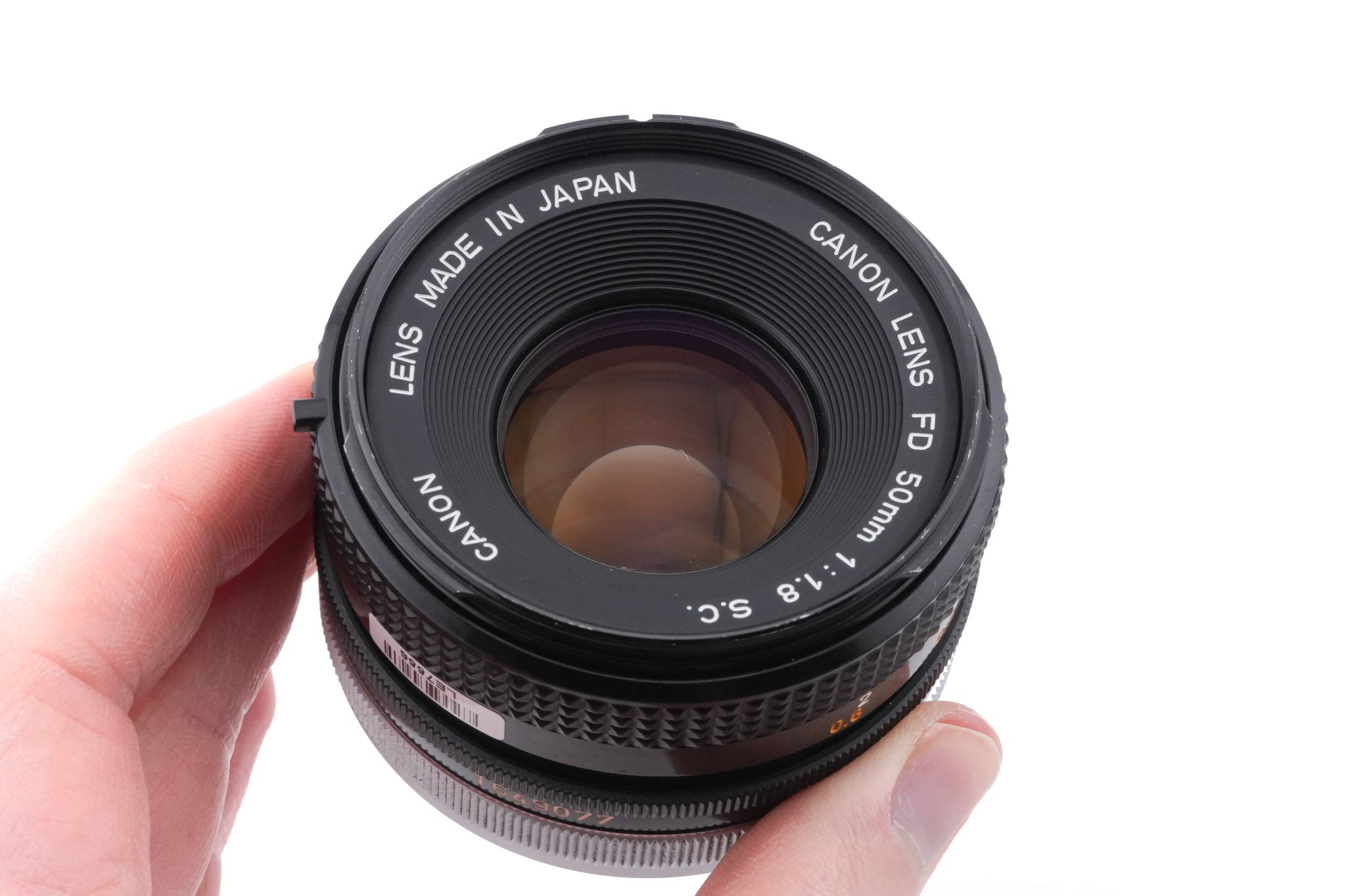 Canon 50mm f1.8 S.C.