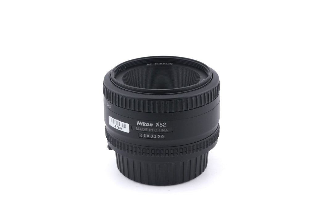 Nikon 50mm f1.8 AF Nikkor D