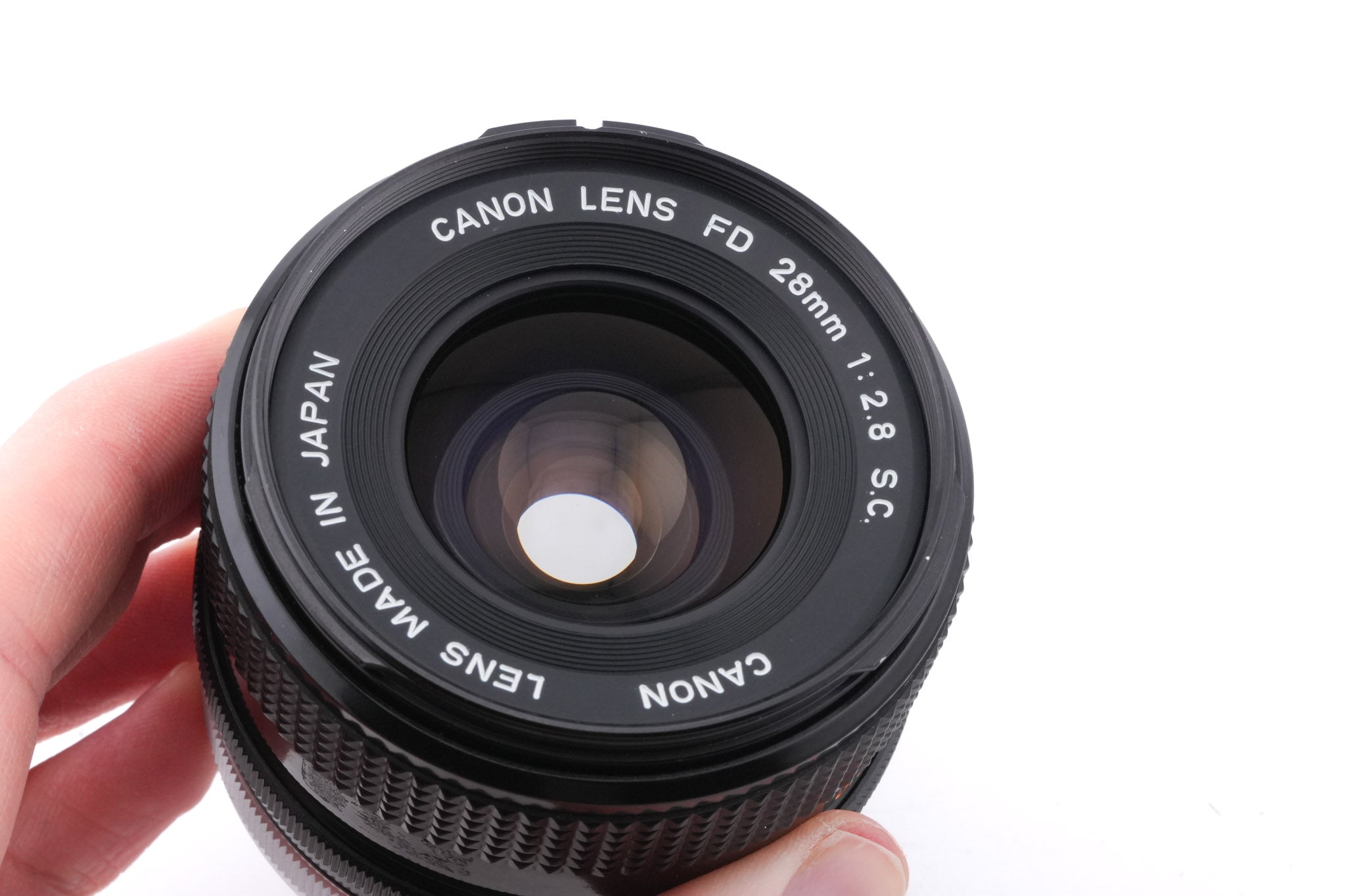 Canon 28mm f2.8 S.C.