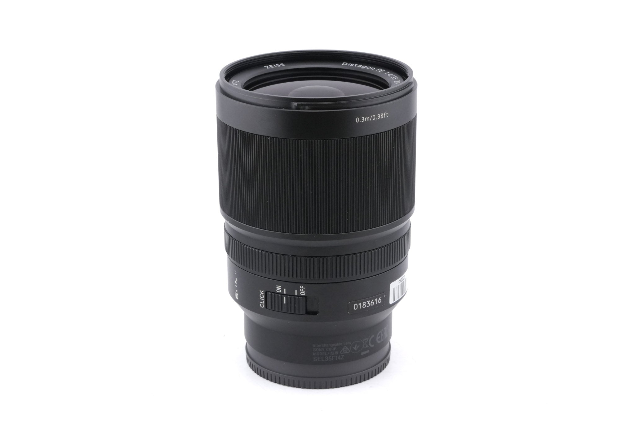 Sony 35mm f1.4 Distagon T* ZA (SEL3514Z)
