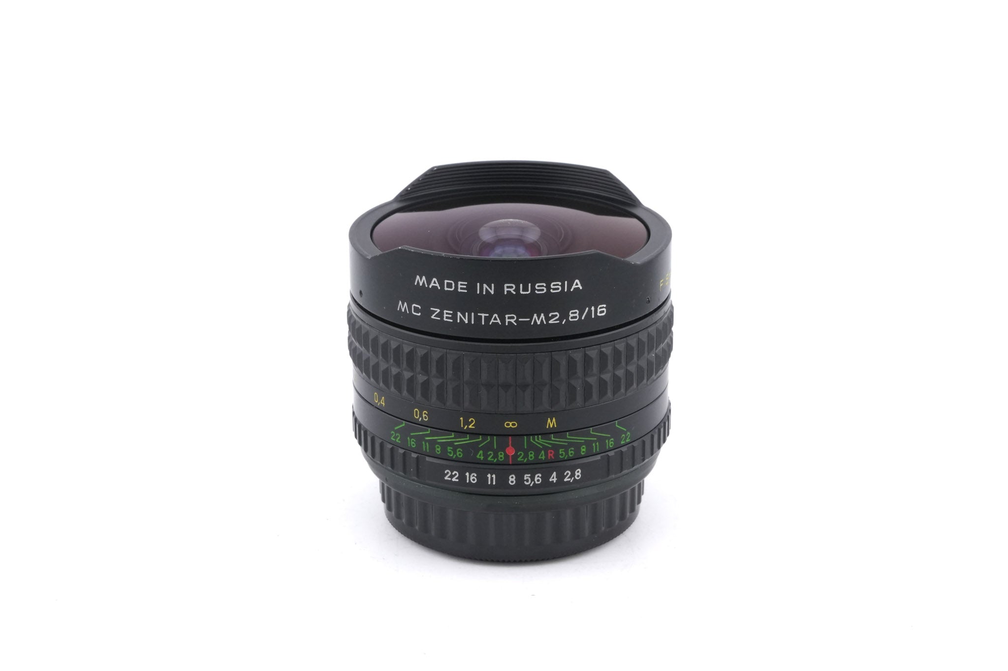 Zenit 16mm f2.8 MC Zenitar-K Fish-Eye