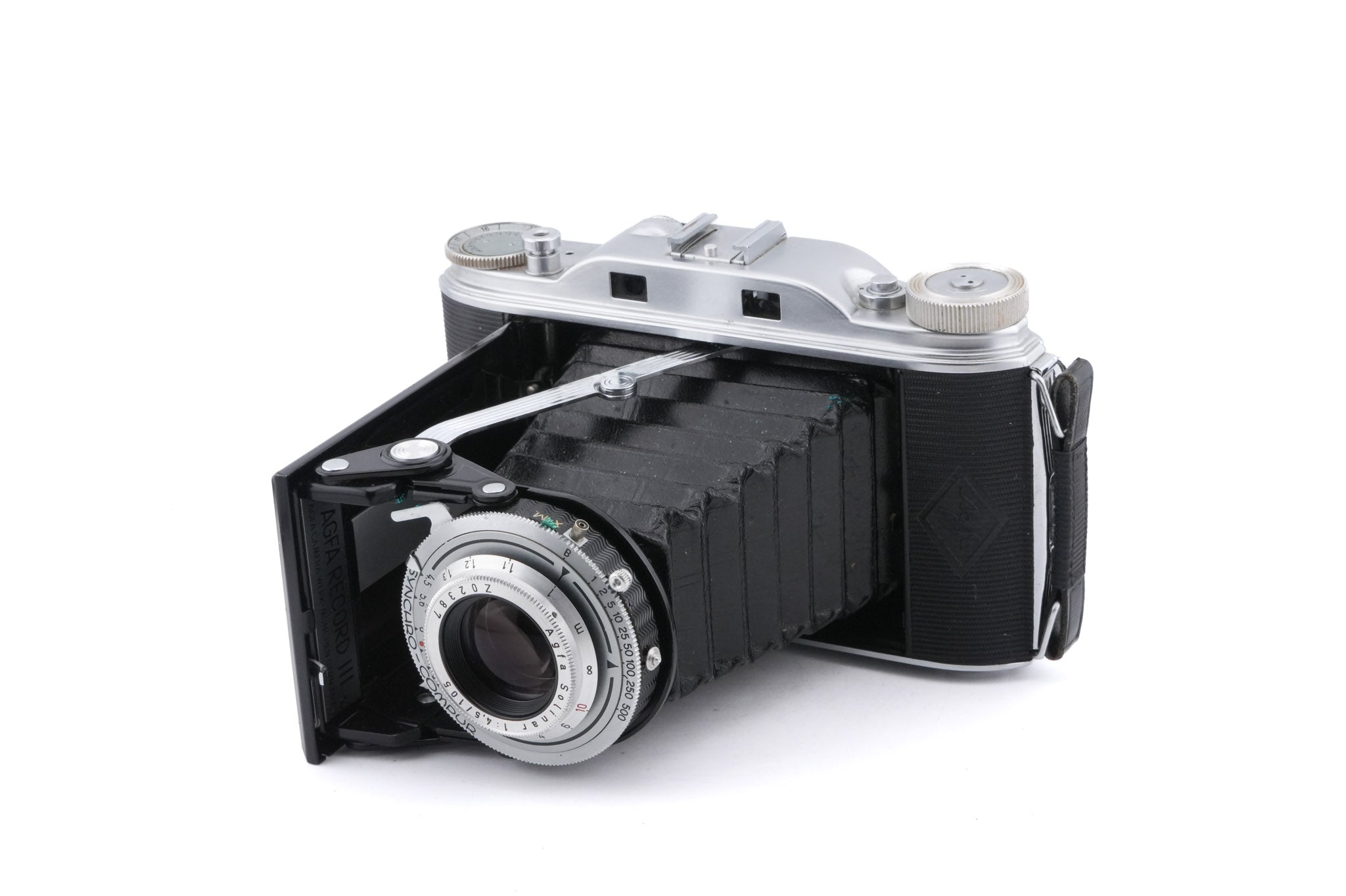 Agfa Record III (105mm f4.5 Solinar)