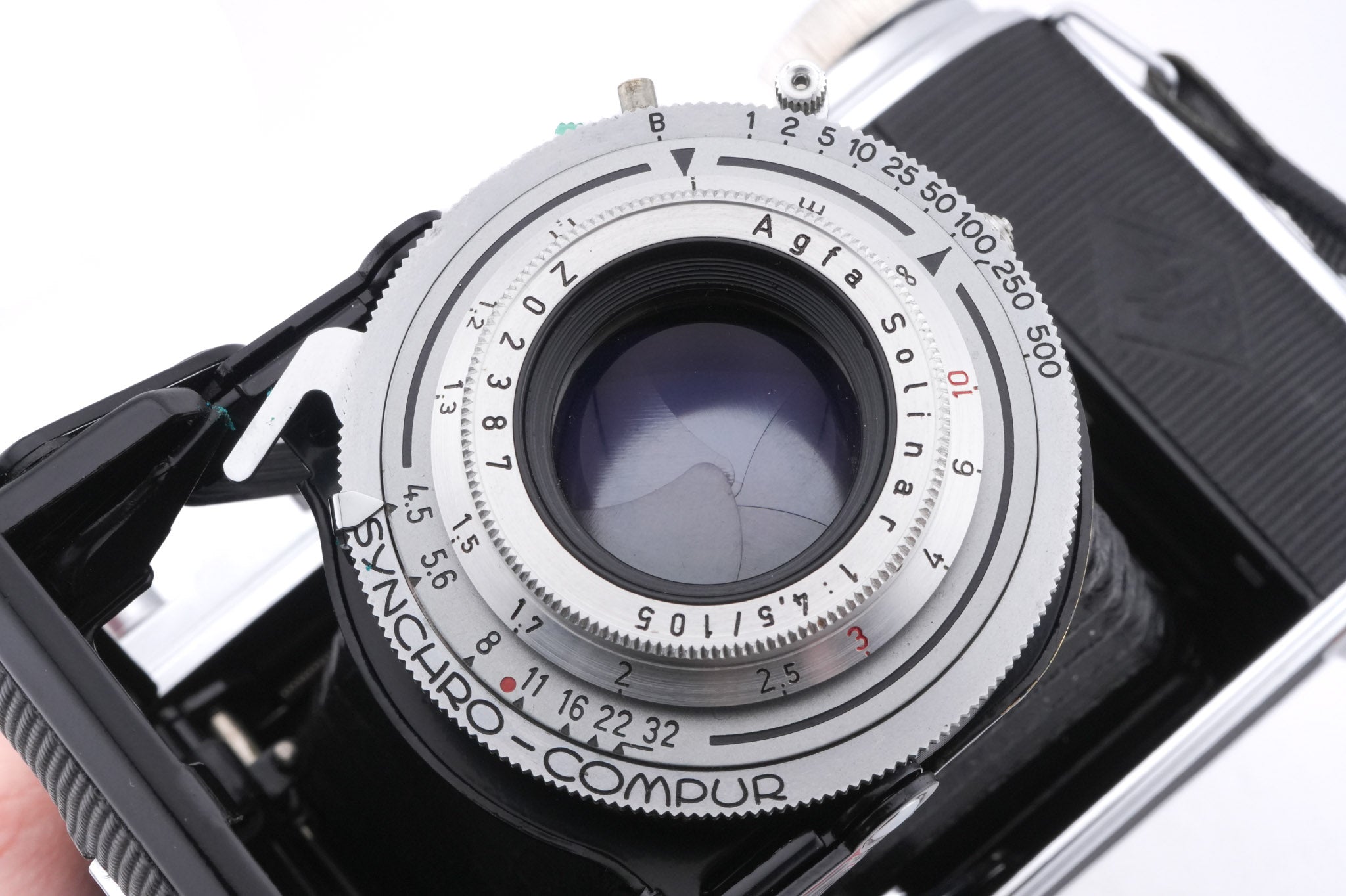 Agfa Record III (105mm f4.5 Solinar)