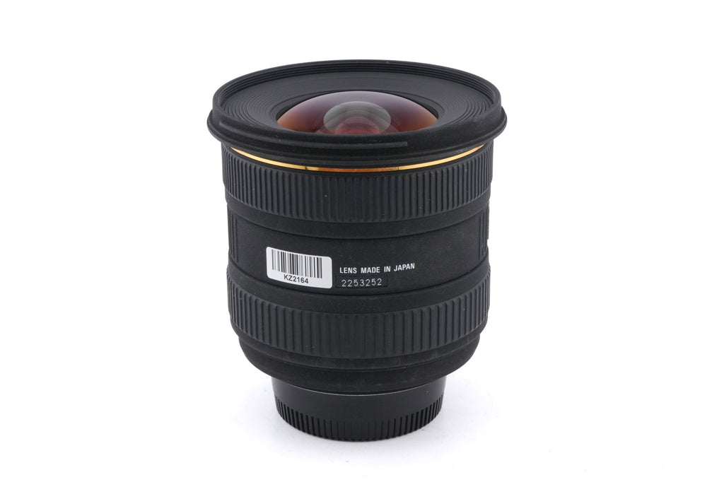 Sigma 10-20mm f4-5.6 EX D DC HSM