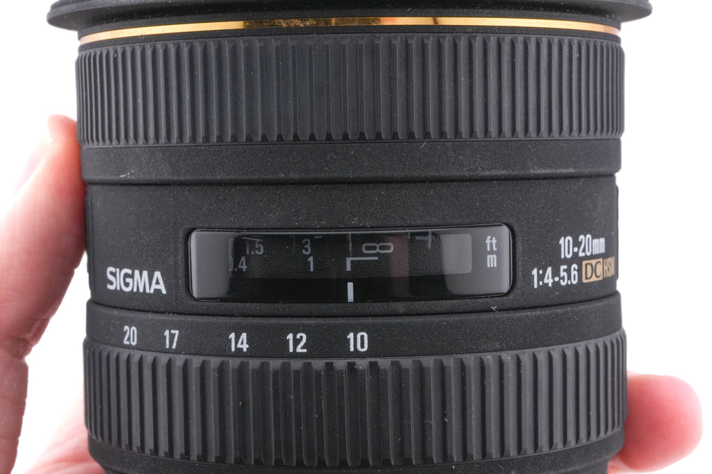 Sigma 10-20mm f4-5.6 EX D DC HSM