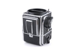 Hasselblad 500C/M (Silver, 10026) + Waist Level Finder (Old / Silver, 42021) + Rapid Winding Crank (44040) + Standard Focusing Screen (42161) + A12 Film Magazine (Silver, 30074)