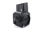 Hasselblad 501C (11045) + Waist Level Finder (New / Black, 42323) + Acute Matte D Standard Focusing Screen (42204)