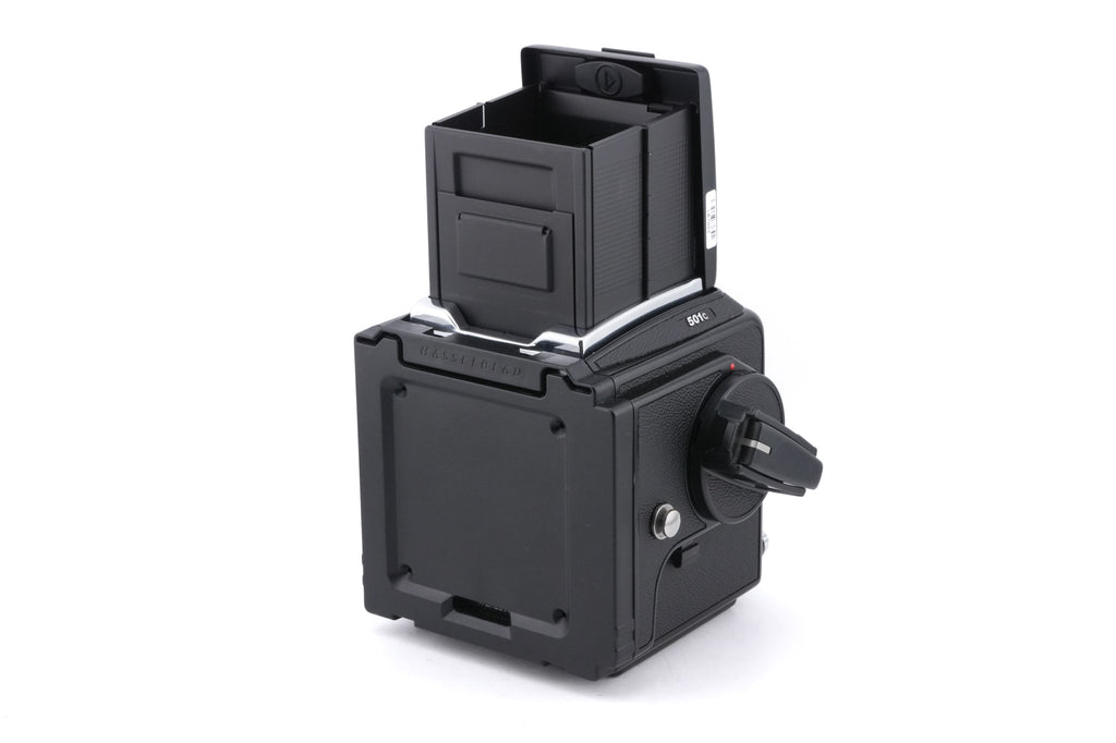 Hasselblad 501C (11045) + Waist Level Finder (New / Black, 42323) + Acute Matte D Standard Focusing Screen (42204)
