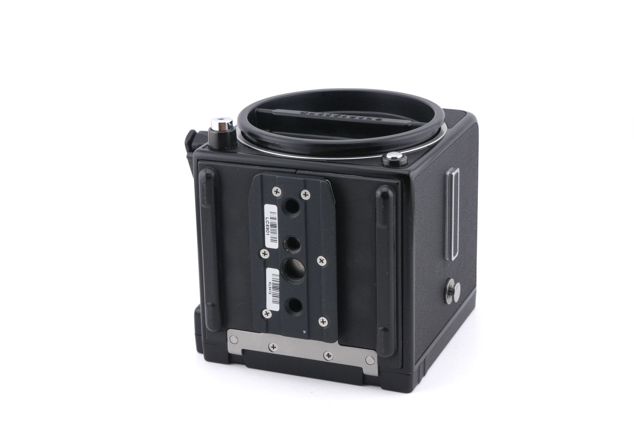 Hasselblad 501C (11045) + Waist Level Finder (New / Black, 42323) + Acute Matte D Standard Focusing Screen (42204)