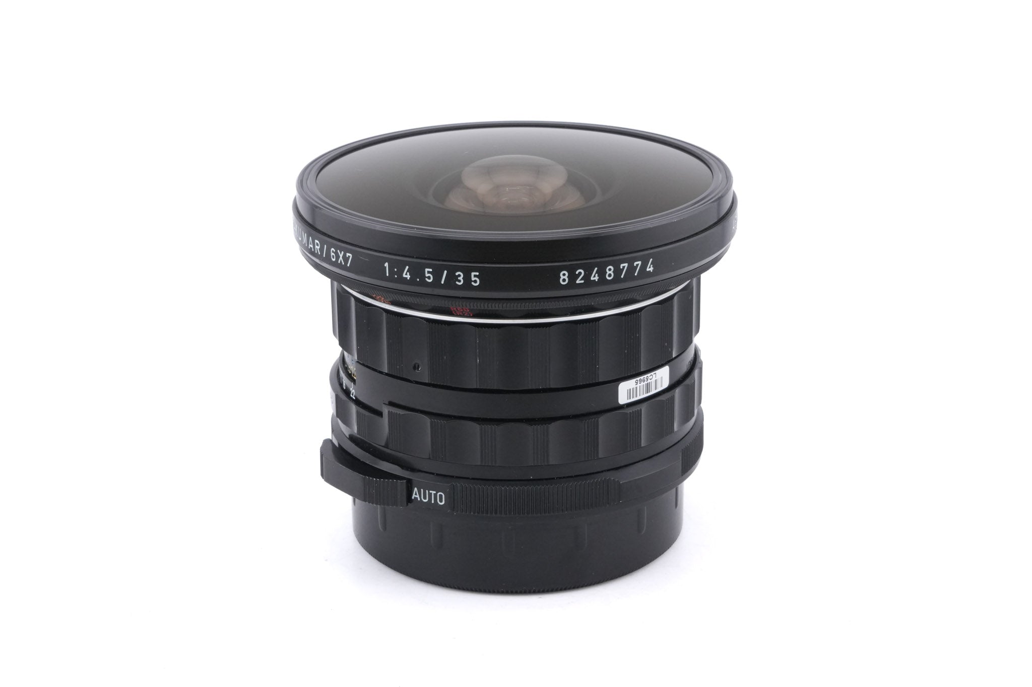 Pentax 35mm f4.5 Super-Multi-Coated Fish-Eye-Takumar/6X7