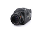 Hasselblad 503CW (Black, 10246) + Acute Matte D Standard Focusing Screen (42204) + Waist Level Finder (New / Black, 42323) + A12N Film Magazine + 80mm f2.8 Planar T* CFE (20034)