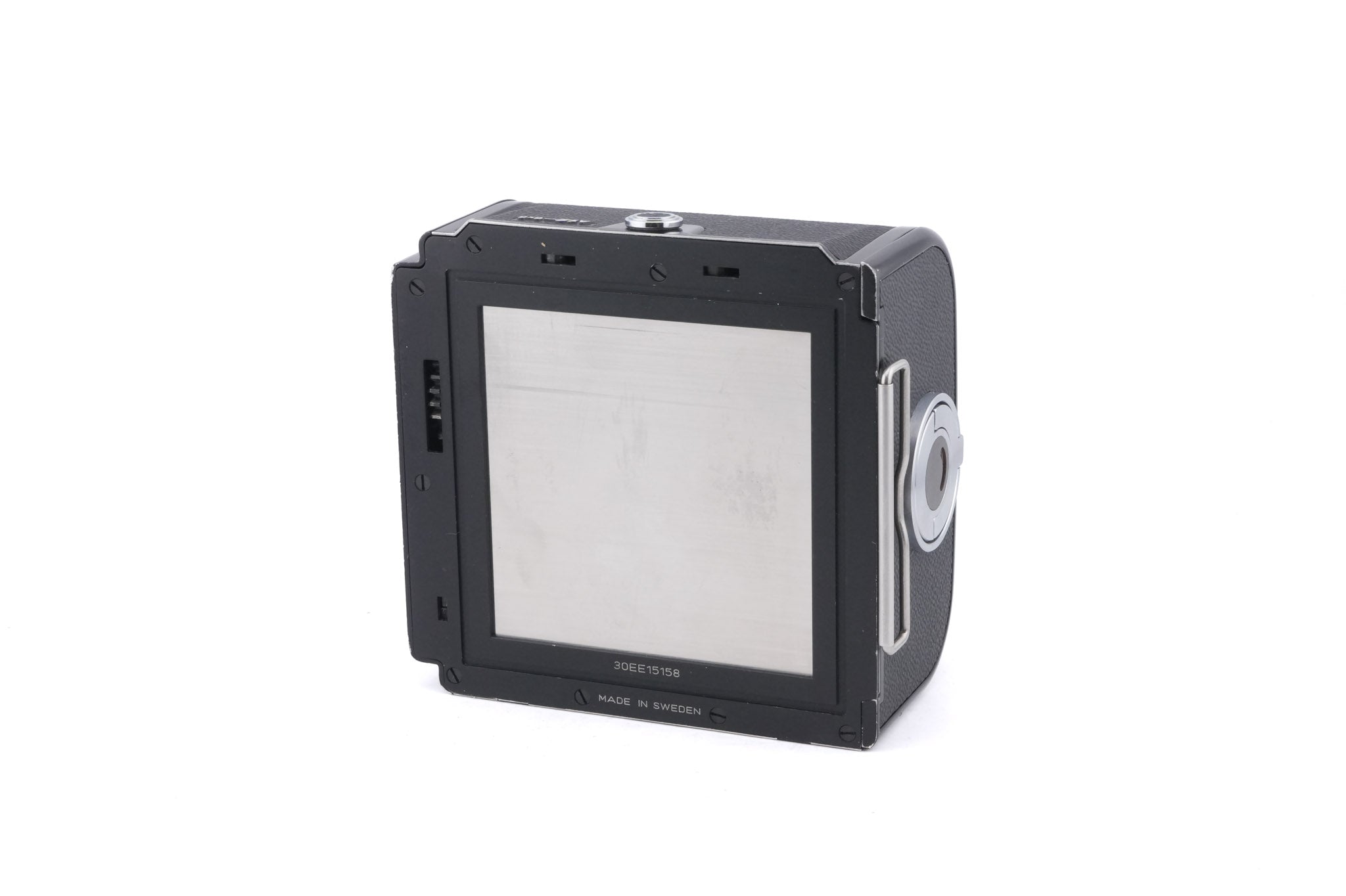 Hasselblad 503CW (Black, 10246) + Acute Matte D Standard Focusing Screen (42204) + Waist Level Finder (New / Black, 42323) + A12N Film Magazine + 80mm f2.8 Planar T* CFE (20034)