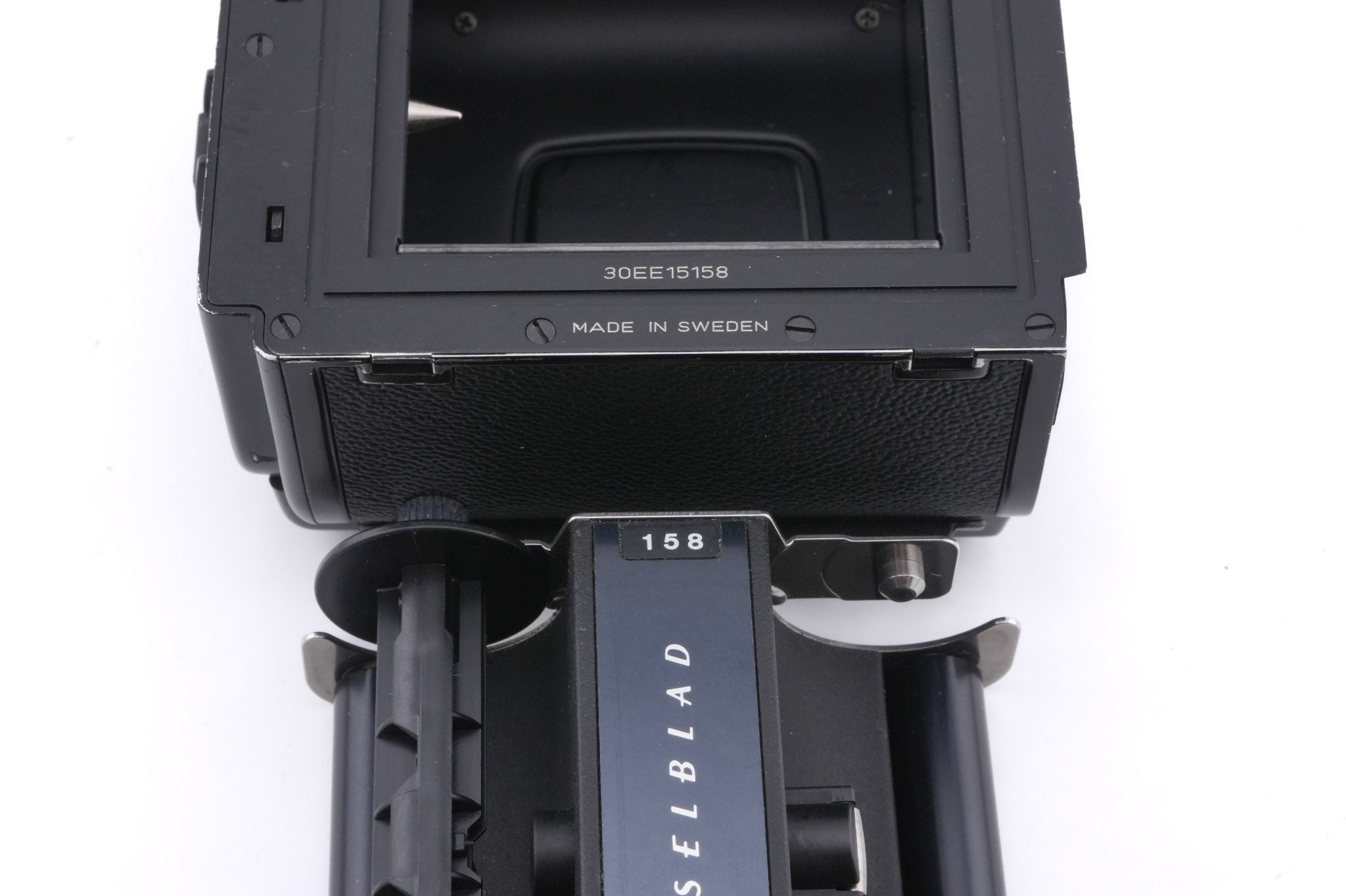 Hasselblad 503CW (Black, 10246) + Acute Matte D Standard Focusing Screen (42204) + Waist Level Finder (New / Black, 42323) + A12N Film Magazine + 80mm f2.8 Planar T* CFE (20034)