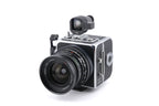Hasselblad Super Wide C (SWC) (Silver, 10049) + A12 Film Magazine (Silver, 30074) + SWC Viewfinder (52035/TISOC)