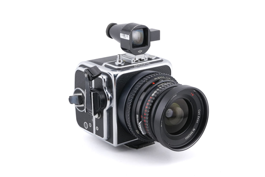 Hasselblad Super Wide C (SWC) (Silver, 10049) + A12 Film Magazine (Silver, 30074) + SWC Viewfinder (52035/TISOC)