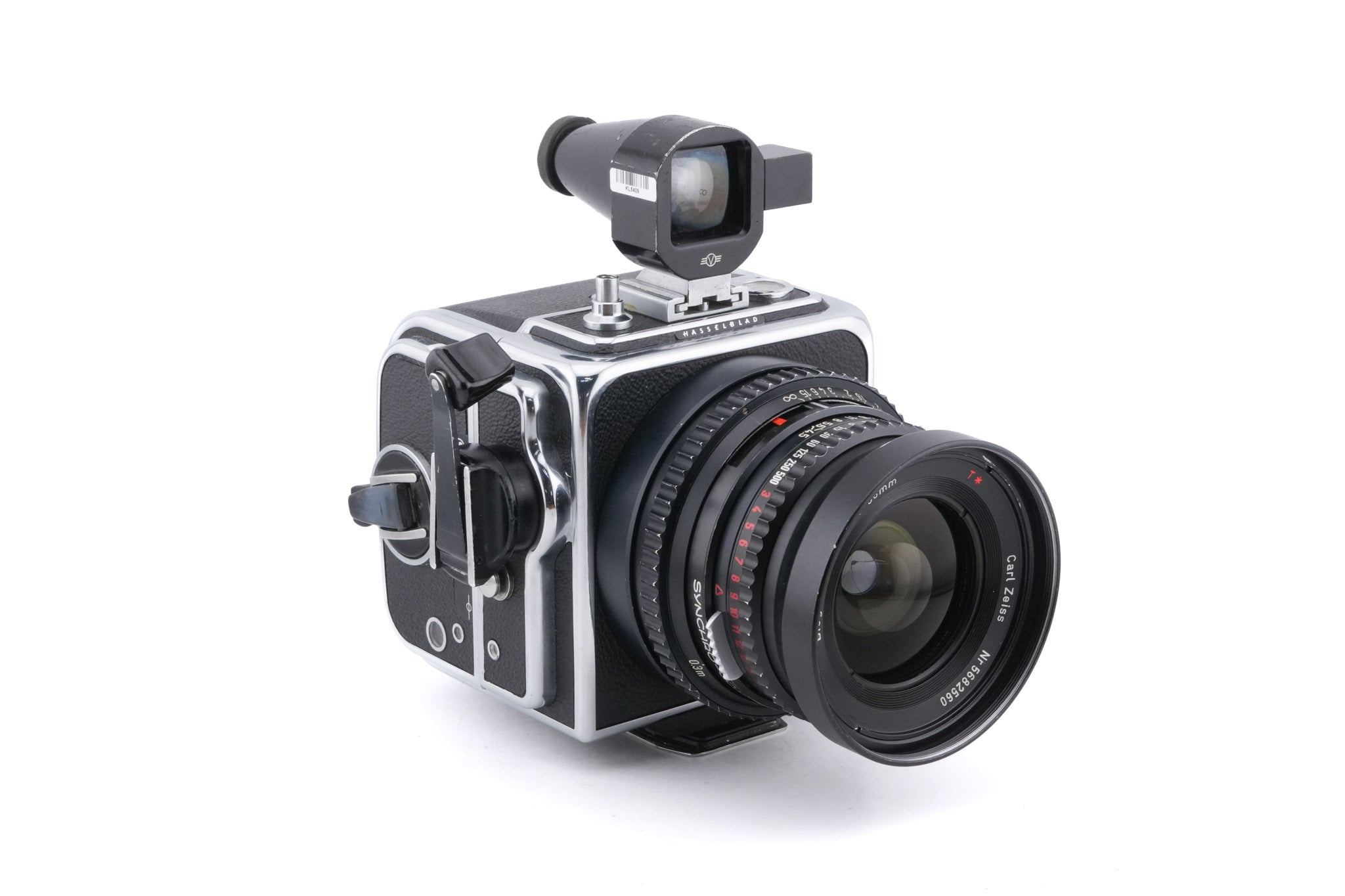Hasselblad Super Wide C (SWC) (Silver, 10049) + A12 Film Magazine (Silver, 30074) + SWC Viewfinder (52035/TISOC)