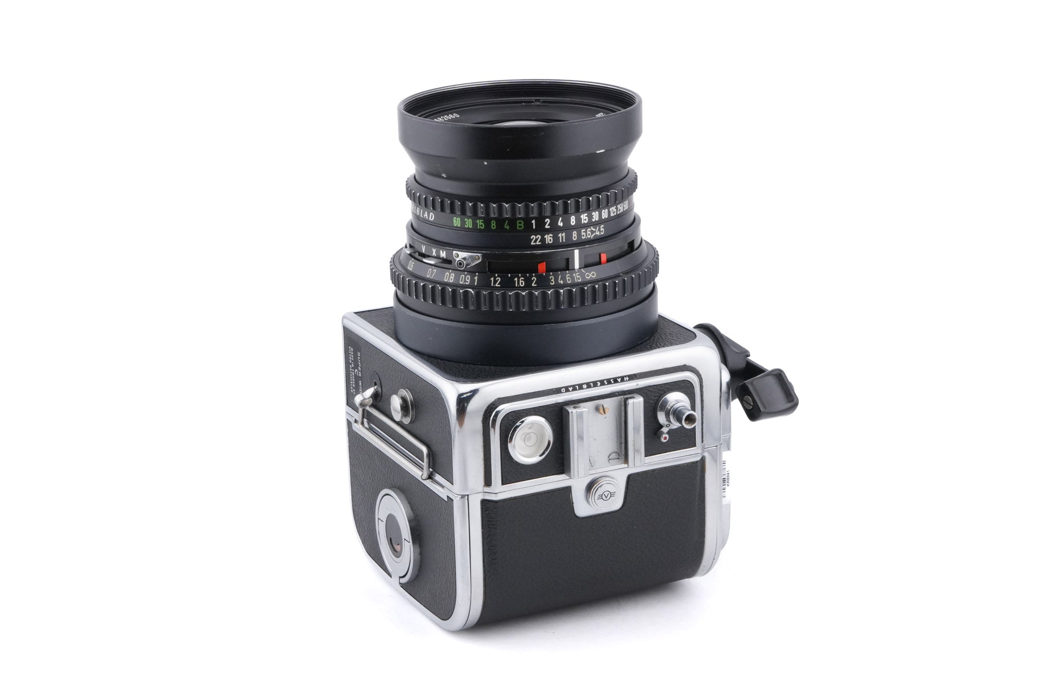 Hasselblad Super Wide C (SWC) (Silver, 10049) + A12 Film Magazine (Silver, 30074) + SWC Viewfinder (52035/TISOC)