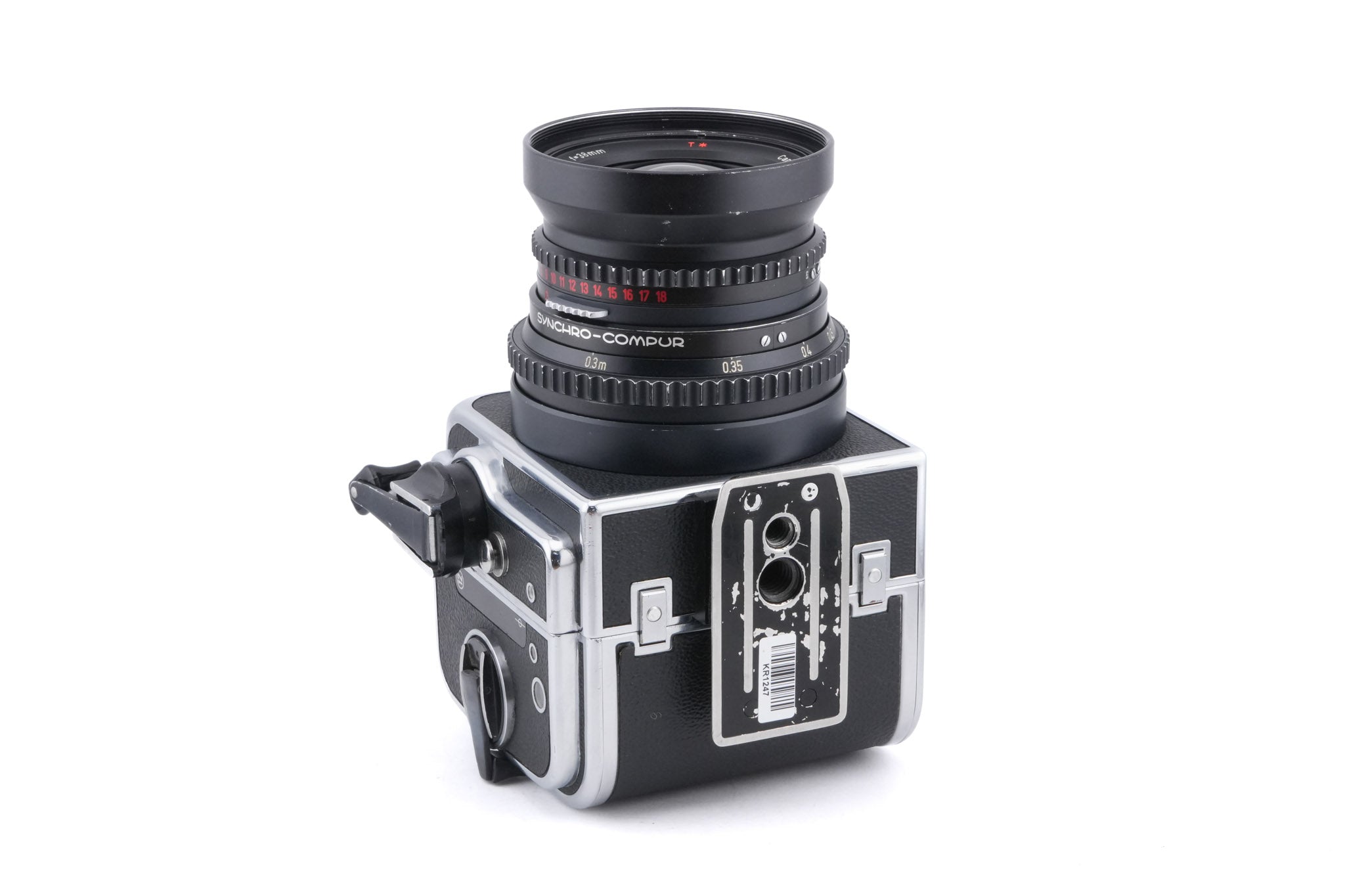 Hasselblad Super Wide C (SWC) (Silver, 10049) + A12 Film Magazine (Silver, 30074) + SWC Viewfinder (52035/TISOC)